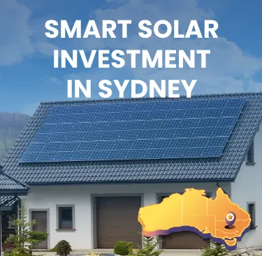 House with solar panels in Sydney