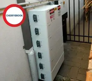 Battery installed at an Australian home