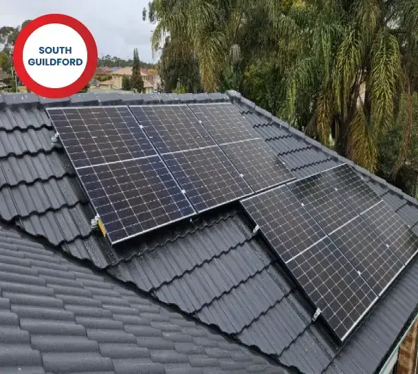 Successfully installed solar panels on roof by Fortune Solar