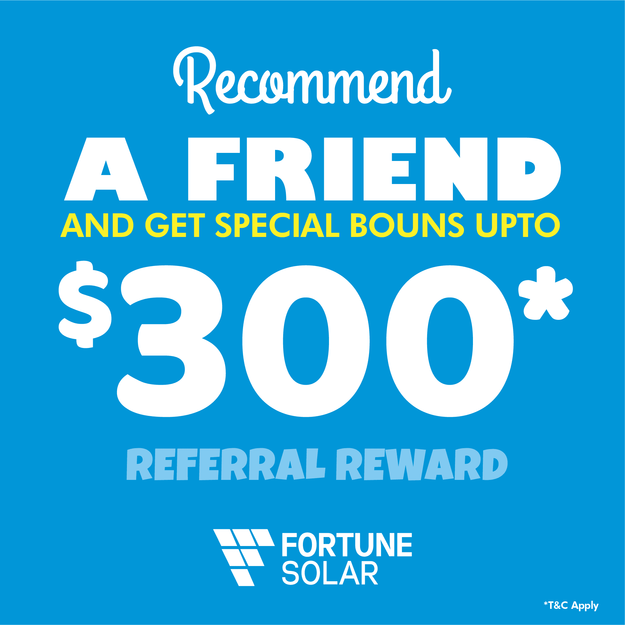 fortune solar a friend plan