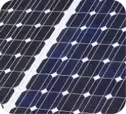 Monocrystalline solar panel